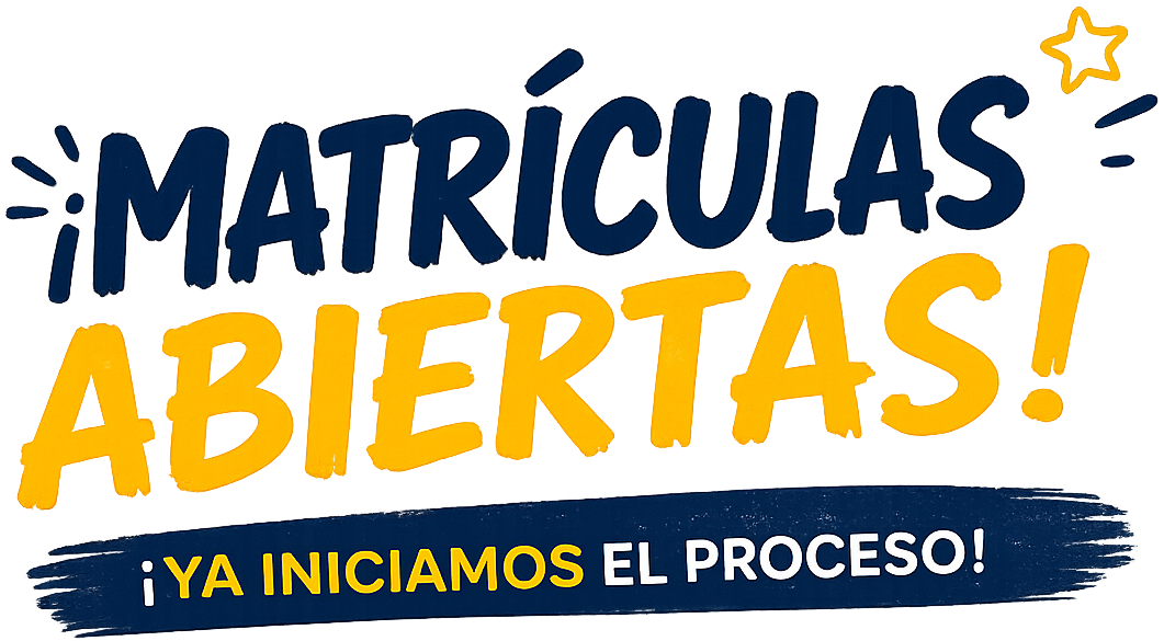 ¡Matrículas abiertas!