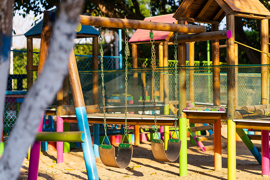 Preschool playground, north zone