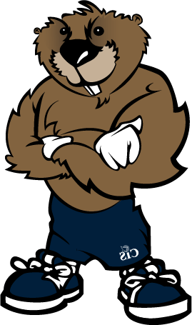 Super Beaver, the Cartagena International School mascot